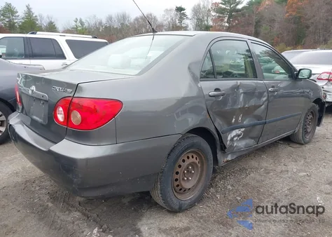 2007 Toyota Corolla Ce from USA, damaged, VIN 2T1BR32E67C782992